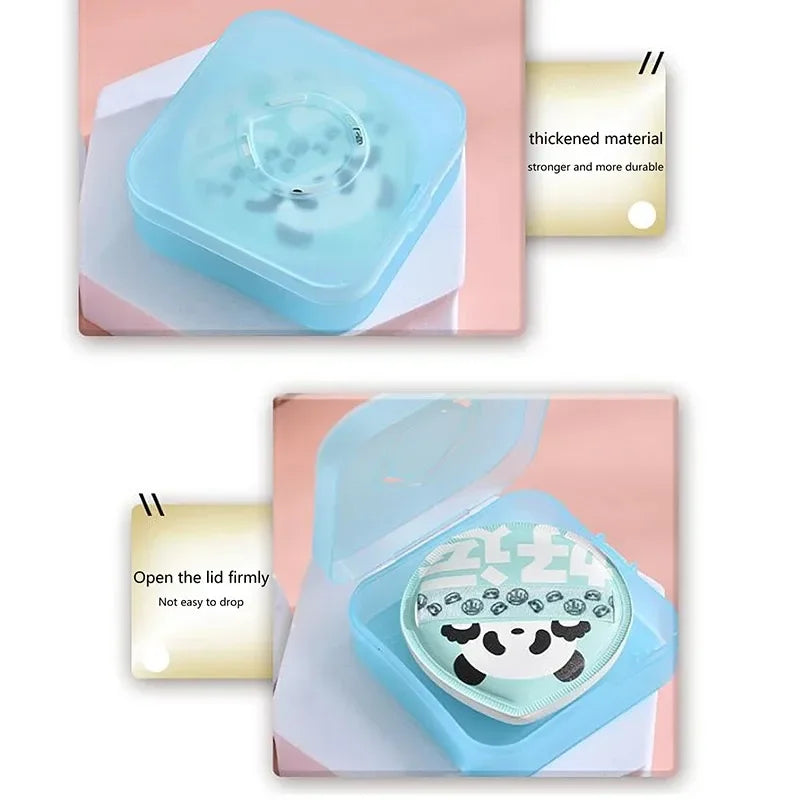 Portable Camera-Shaped Air Cushion Puff Box – Empty Cosmetic Makeup Case Container for BB Cream & Foundation Sponge