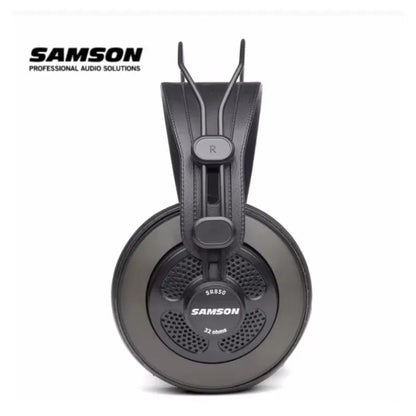 Samson SR850 Semi-Open Studio Monitoring Headphones – HiFi Professional Over-Ear Headset for Recording & Mixing (Original, No Box)