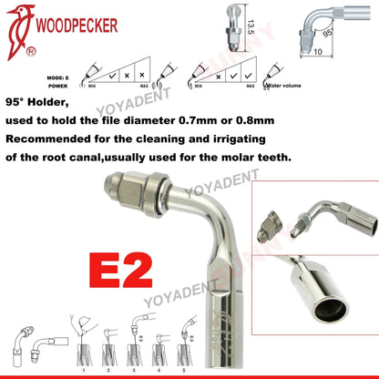 Woodpecker Dental Scaler Tips – Ultrasonic Tooth Cleaning, Endo & Perio Scaling Tips, Fit EMS UDS Scaler Handpiece