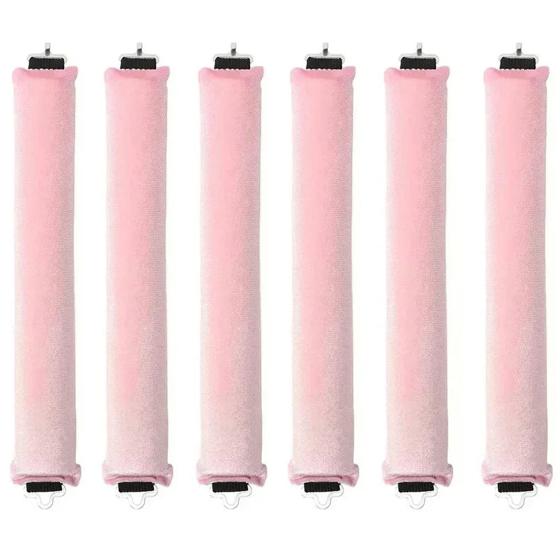 Heatless Hair Curler Headband - Satin No-Heat Curling Rod for Overnight Hair Styling