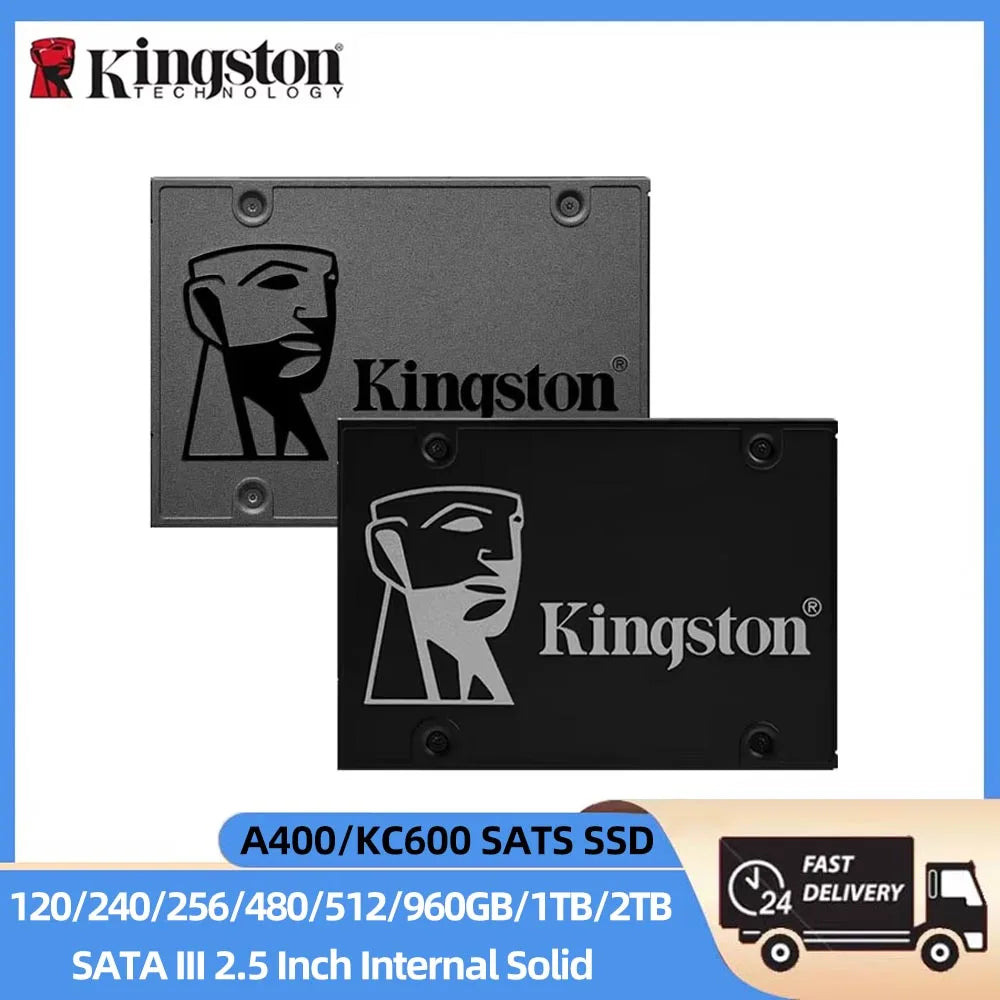 Kingston A400 KC600 SSD 2.5" SATA III Internal Solid State Drive | 120GB 240GB 480GB 512GB 960GB 1TB 2TB