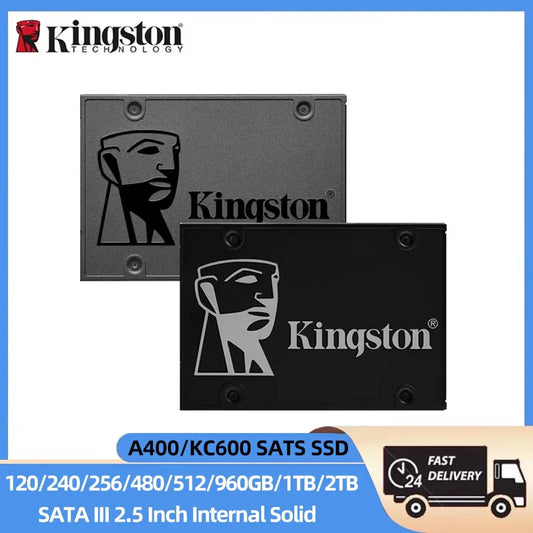 Kingston A400 KC600 SSD 2.5" SATA III Internal Solid State Drive | 120GB 240GB 480GB 512GB 960GB 1TB 2TB