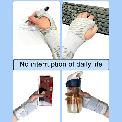Adjustable Carpal Tunnel Wrist Brace | Wrist Support Compression Wrap for Arthritis & Tendinitis Pain Relief
