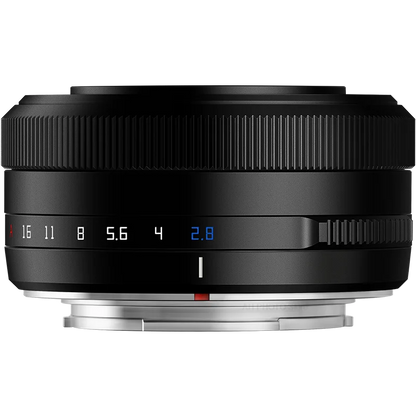 TTArtisan Auto Focus 27mm F2.8 Lens — APS-C STM for Fuji X, Fujifilm XF, Sony E, Nikon Z Mount (XA7, XT100)
