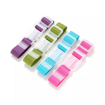 Adjustable Nylon Luggage Straps: Hanging Buckle Suitcase Bag Belt Lock Hooks - Travel Accessories for Secure Packing