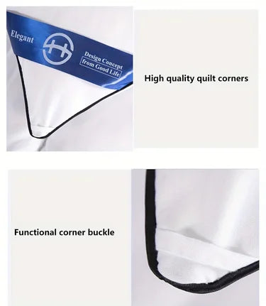 Hotel Style Winter Comforter – Soft, Fluffy & Breathable Quilt Blanket, Lightweight & Warm, Queen/King 220x240cm