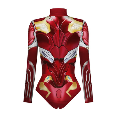 2024 New Superhero 3D Print Bodysuit – Superman , Spiderman & Iron Man Cosplay Costume for Men & Women Adults