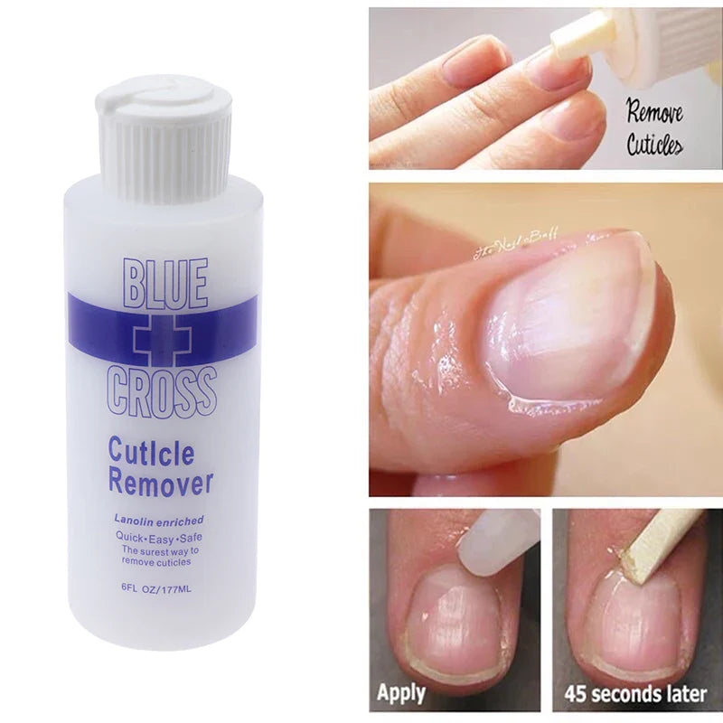 30ml/177ml Foot Cuticle Remover & Dead Skin Exfoliator – Callus Softener Foot Mask for Pedicure Nail Care