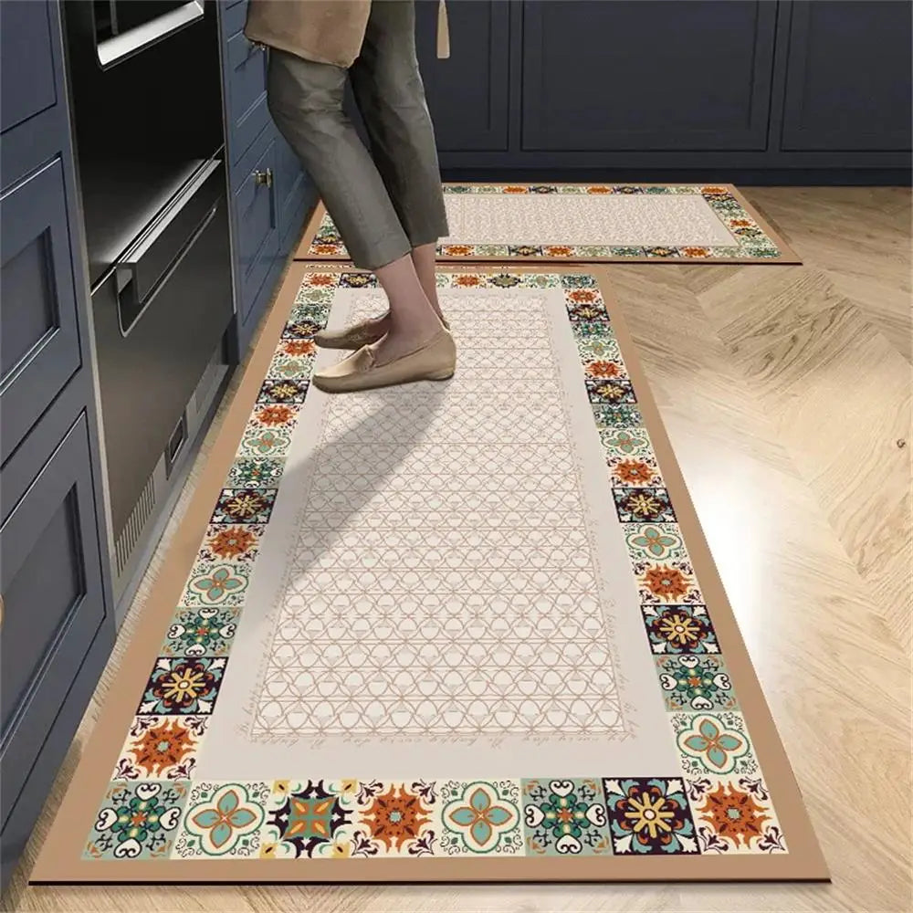 Non-Slip Kitchen & Living Room Floor Rug – Long Area Mat for Entrance, Home Decor