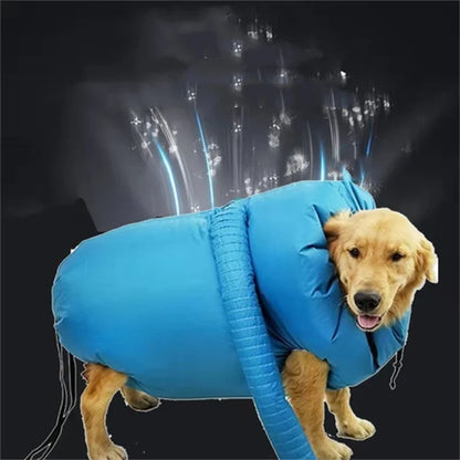 Portable Pet Dogs Drying Bag - Fast Blow Dryer Hair Solution - Foldable Grooming Bag for Efficient Pet Hair Drying