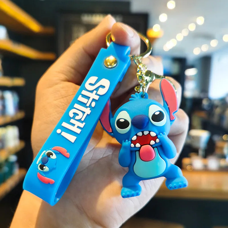 Kawaii Anime Disney Toy Story Keychain – Cartoon Doll Pendant Keyring for Kids, Personalized Gift