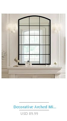 Crystal Crush Diamond Mirror 16x20 – Luxury HD Glass Wall Mirror for Bathroom, Bedroom & Entryway Home Décor Accent