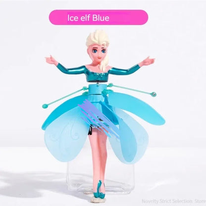 Rotating Luminous Helicopter Doll Toy — Gesture Control Flying Dancing Plane for Kids