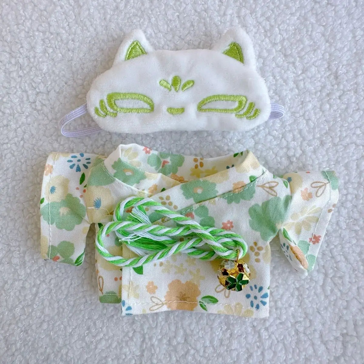 17cm Labubu V1-V3 Doll Clothes – Traditional Kimono Outfit Accessories, Fashion Gift