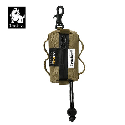 Truelove Pet Dog Poop Bag Holder – Adjustable Dispenser with Carabiner for All Leashes TLB2012