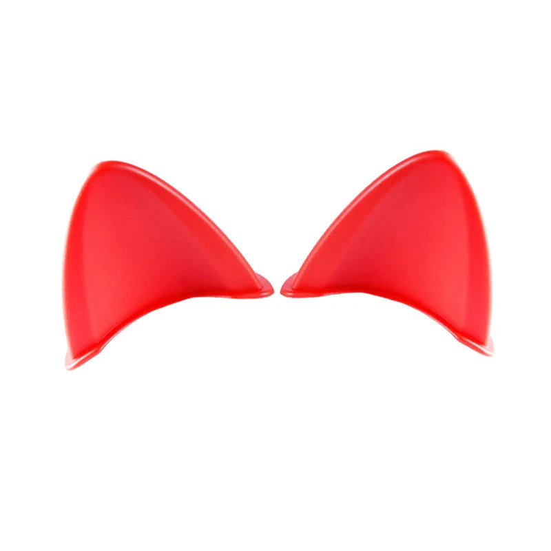 Universal Cat Ears Helmet Decoration Cute Motorcycle Electric Car Stickers Accessories