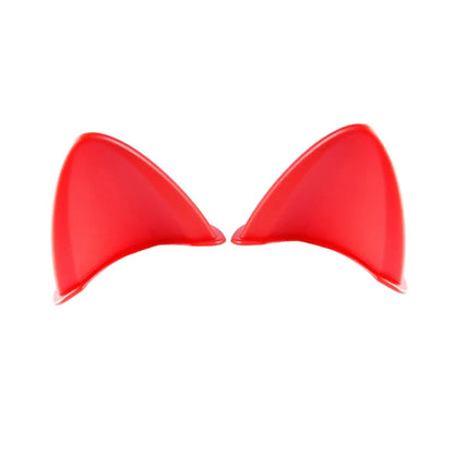 Universal Cat Ears Helmet Decoration Cute Motorcycle Electric Car Stickers Accessories
