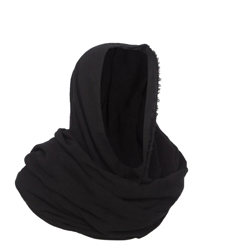 UUGOOX Vintage Pirate Scarf - Medieval Hood Cloak for Halloween Cosplay, Middle Ages Shoulder Cowl