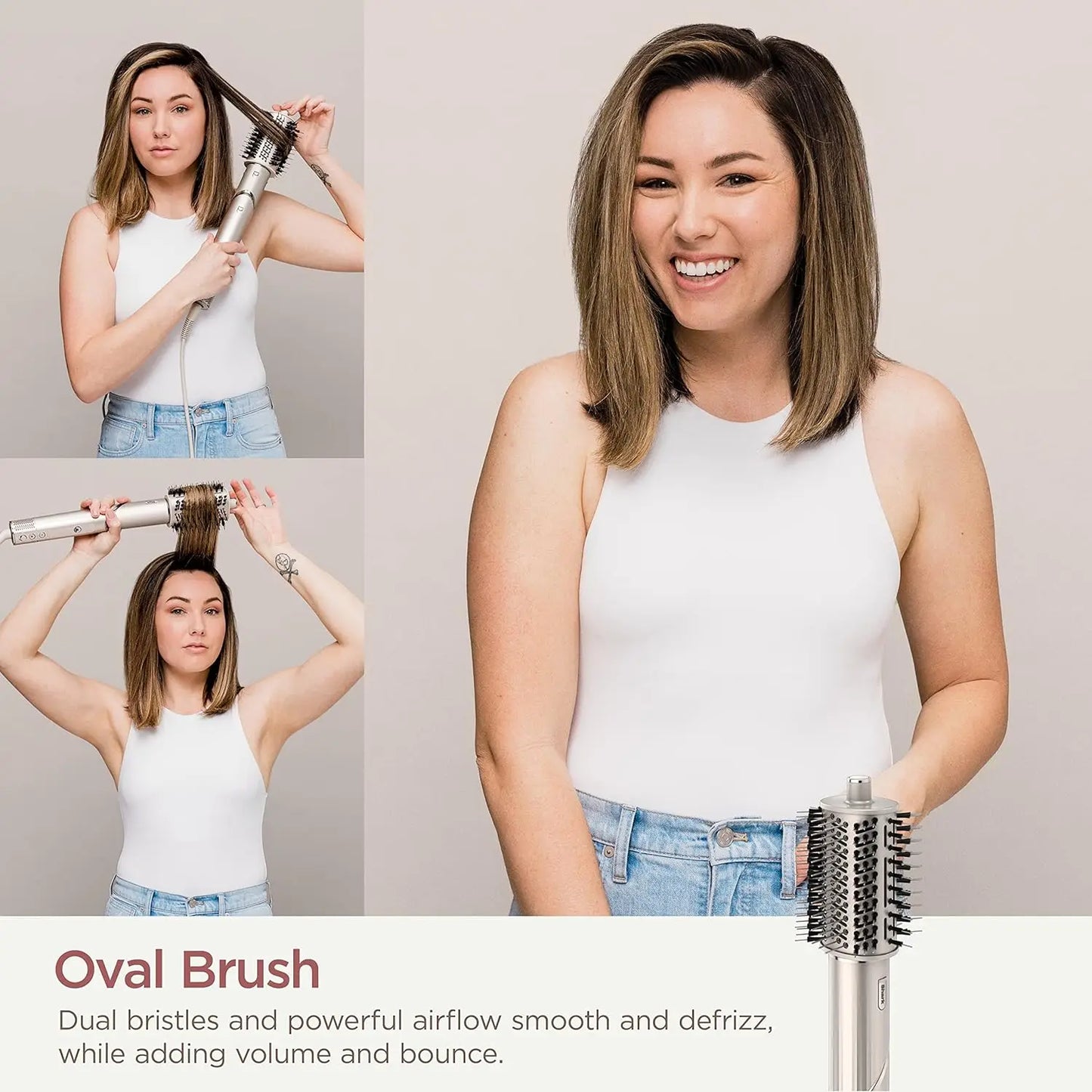 Shark HD430 FlexStyle Hair Dryer & Airwrap – Negative Ion Blow Dryer Brush, Multi-Styler with Auto-Wrap Curlers