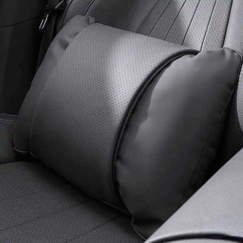 Universal 3D Car Seat Headrest Neck Pillow – Soft Fluffy Travel Neck Support Cushion Car Interior Accessory