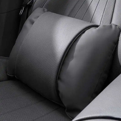 Universal 3D Car Seat Headrest Neck Pillow – Soft Fluffy Travel Neck Support Cushion Car Interior Accessory