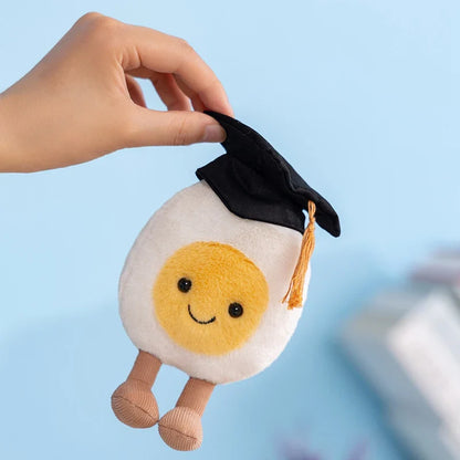 Cute Dessert Plush Toys – Soft Cake, Waffle, Pancake, Macaron, Éclair Stuffed Dolls for Kids Gift & Home Decor