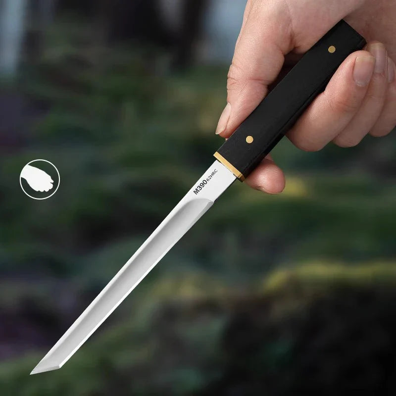 Multifunctional Portable Straight Knife - High Hardness Fruit Knife for Home and Everyday Carry