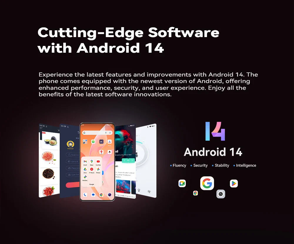 CUBOT MAX 5 5G Smartphone | 6.95" 144Hz Screen, MTK Dimensity 8200, 24GB RAM, 256GB ROM, 100MP Camera, Android 14