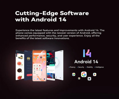 CUBOT MAX 5 5G Smartphone | 6.95" 144Hz Screen, MTK Dimensity 8200, 24GB RAM, 256GB ROM, 100MP Camera, Android 14