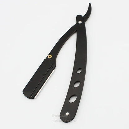 ZqZq 10 Shaving Blades – Straight Edge Razor for Haircut, Beard, Eyebrow Shaving & Manual Depilation