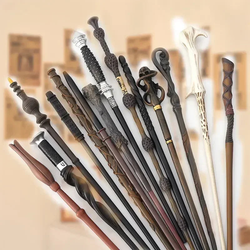 Anime Cosplay Magic Wand - Metal Core Fantasy Toy Prop & Wizard Decoration Accessory
