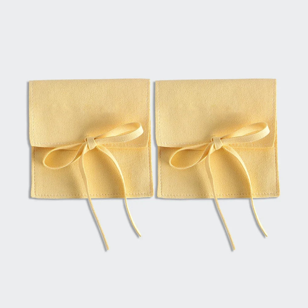 10PCS Velvet Jewelry Gift Pouches - Elegant Wedding Favor Bags & Microfiber Cosmetic Storage Bags