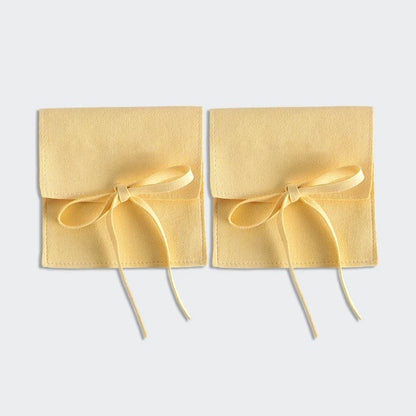 10PCS Velvet Jewelry Gift Pouches - Elegant Wedding Favor Bags & Microfiber Cosmetic Storage Bags
