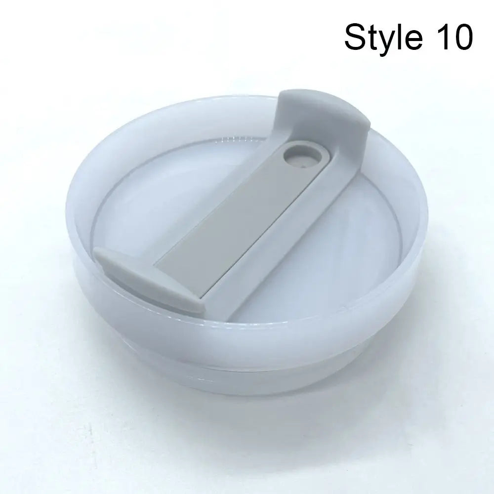 40oz Spill-Proof Tumbler Lid — Sealing Plastic Replacement for Stanley Quencher H2.0
