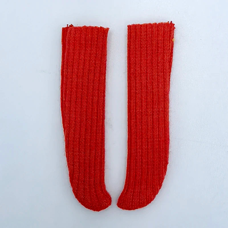 Blythe Doll Socks — Long Stockings in Black, White, Pink & Candy Colors for OB24, OB22, Azone Dolls