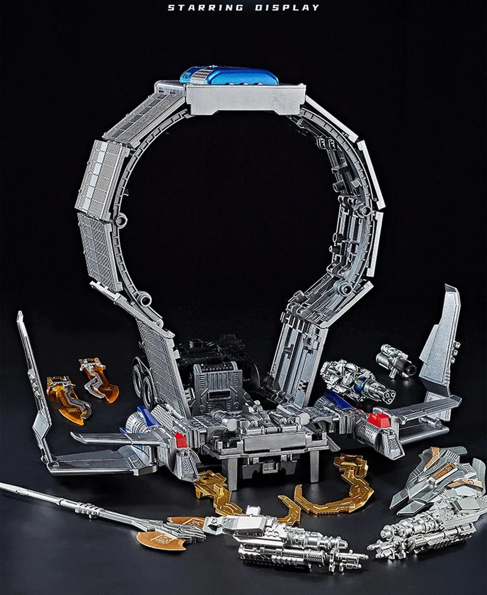 YOUHU 8868G Transformation Toys – SS05 OP Commander Trailer & Circular Arsenal Combiner Action Figure Robot Model