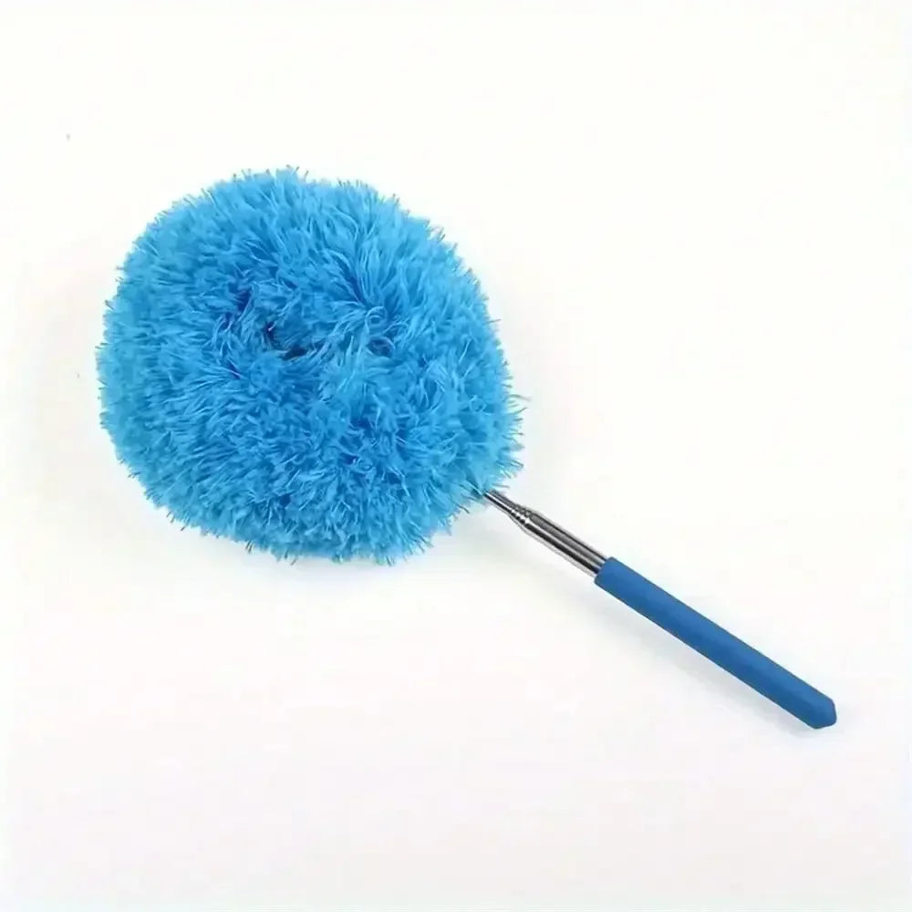 Extendable Microfiber Ceiling Fan Duster – Long Handle Dust Locking Reusable Cleaning Brush
