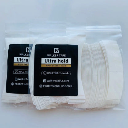 36pcs Curved Double-Sided Walker Tape — Ultra Hold Hair System Bonding Tape for Lace Systems & Men’s Toupees