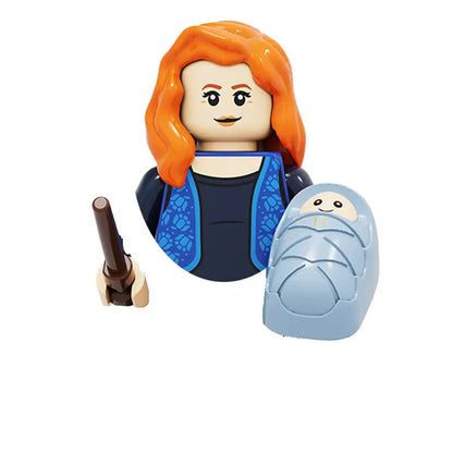 Locking Alien Action Figure — Prometheus Ice Monster Robot Building Blocks Toy, Educational Gift for Children