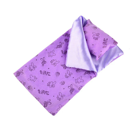 18-Inch Doll Nightdress Outfit — Purple Series Clothes for American & 43CM Baby Dolls, Our Generation Doll Gift