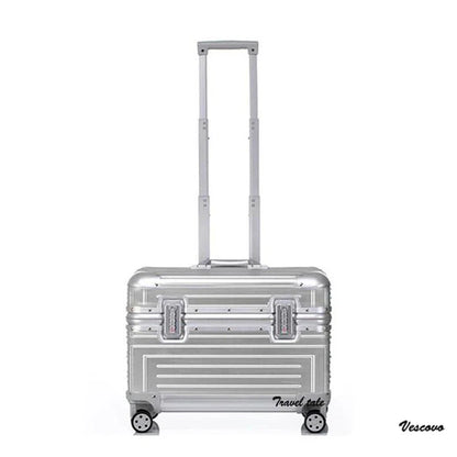 Carrylove 18" Aluminum Camera Trolley Suitcase — Spinner Pilot Luggage Bag for Photography, Rolling Wheels