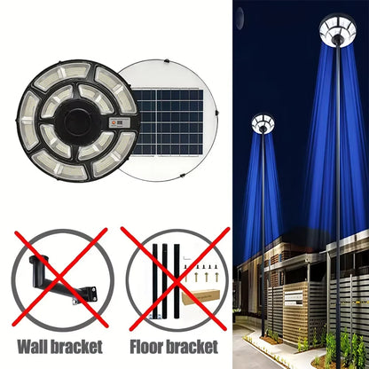 Solar Lamp Post Light - 78-Inch Outdoor Garden Pole Lamp with Removable Head and IP67 Waterproof Design