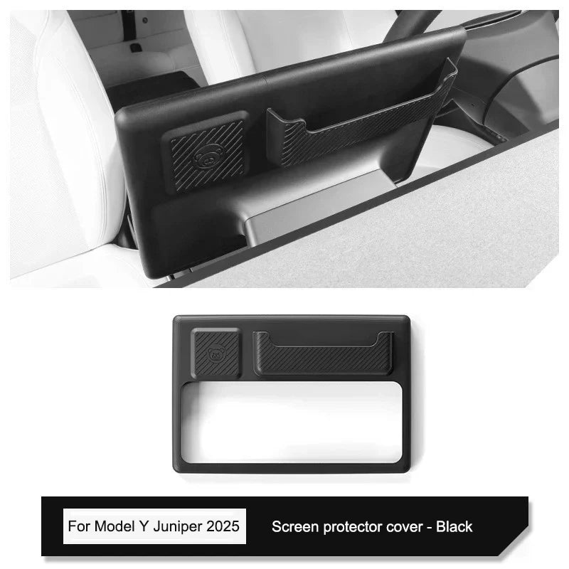 Tesla Model Y Juniper 2025 Center Console Armrest Organizer – Cup Holder & Storage Box Interior Upgrade Kit