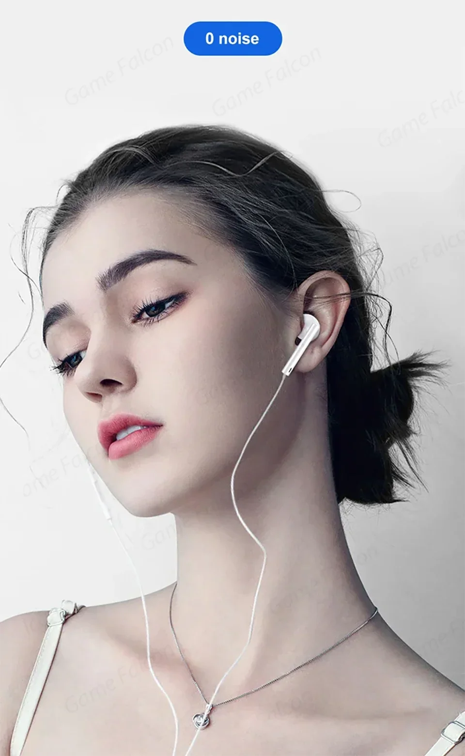 High-Fidelity Bluetooth Wired Headset for iPhone 15/14/13 Pro – Type-C & 3.5mm Compatible with Samsung, Xiaomi, iPad & Tablets
