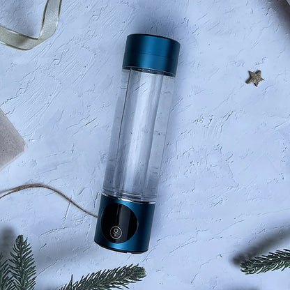 BlueVida 8th Gen Nano Hydrogen Water Generator Bottle - DuPont SPE/PEM Hydrogenator with H2 Inhaler & Touch Button