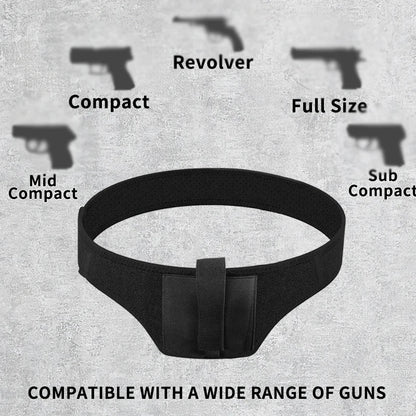 Multifunctional Tactical Belt Gun Holster – Quick Pull Outdoor Training Holster, Diving Material, 1PC