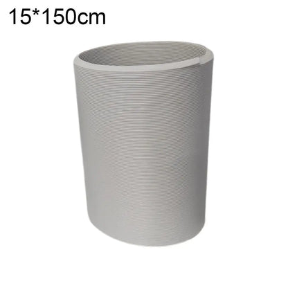 1–2PCS 1.5M Portable Air Conditioner Exhaust Hose Flat Mouth Window Duct Pipe Connector Universal AC Ventilation Accessories Kit