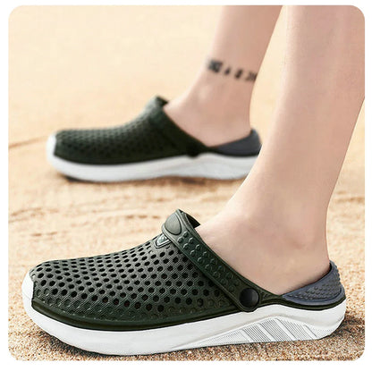 Unisex Beach Sandals – Lightweight Anti-Slip Thick Sole Slippers & Summer Flip-Flops for Men and Women