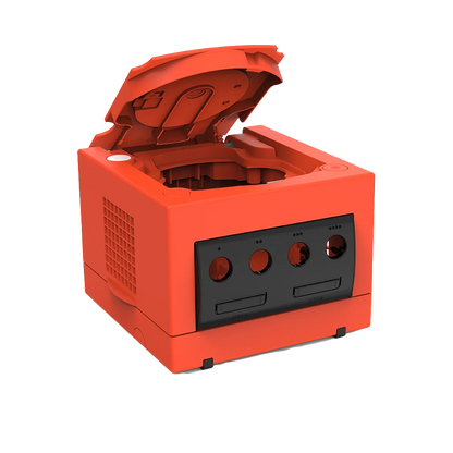 Bitfunx GameCube NGC Replacement Shell – Transparent Purple & Black Case for GC Console