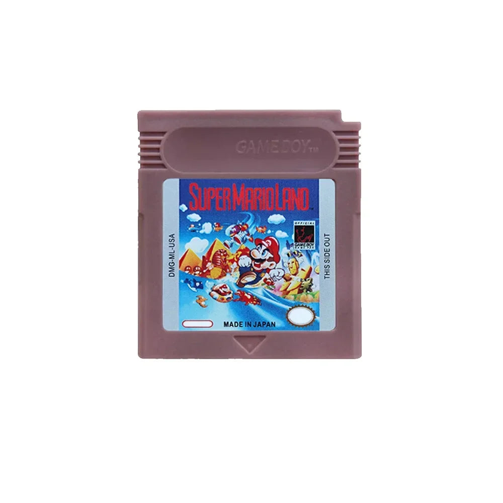 GBC 16-Bit Game Cartridge - Wario Land, Donkey Kong & Yoshi Compatible Game Card for GBC/GBA Consoles
